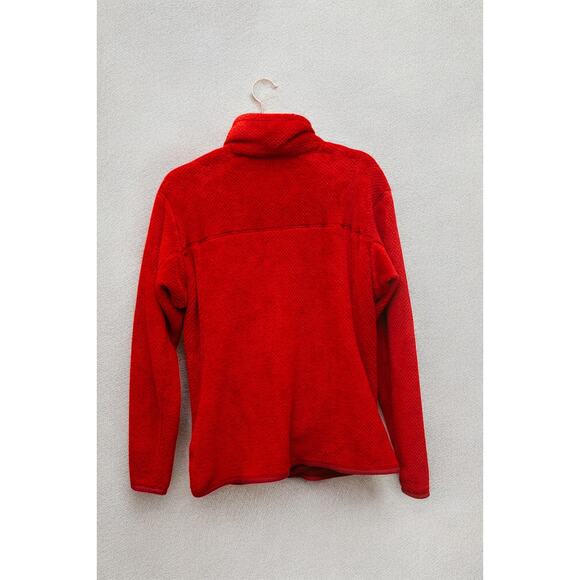 Patagonia Women’s Red Los Gatos Quarter-Zip Fleece Pullover – Size M - Picture 2 of 4